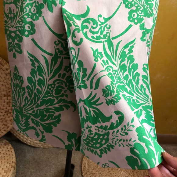 Diane von Furstenberg green printed skirt - Picture 6 of 8